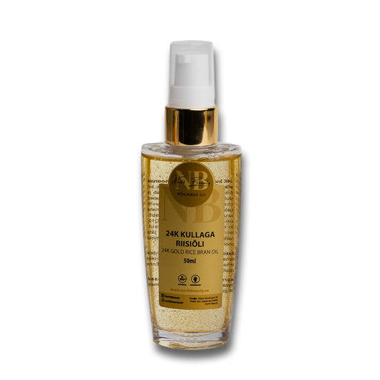 24K Gold Rice Oil, 50ml
