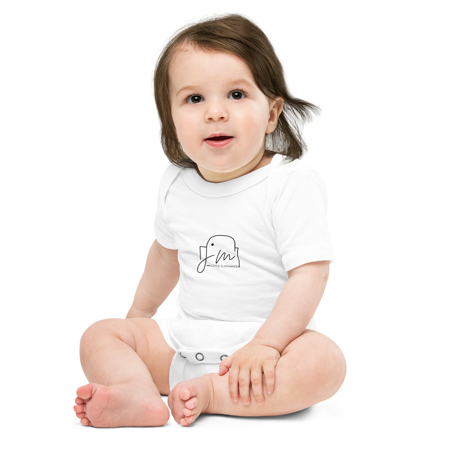 Kurzärmliger Baby-Einteiler