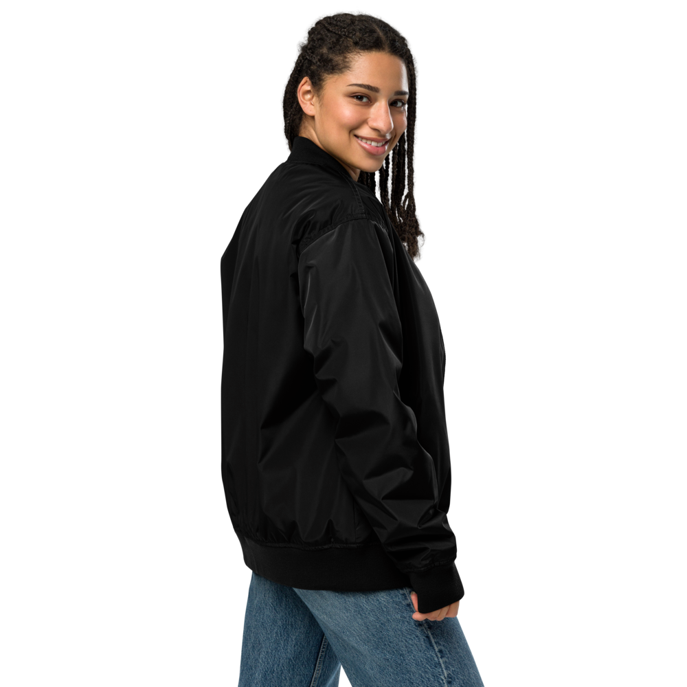 Premium Recycelte Bomberjacke | AND SO ON - gestickt