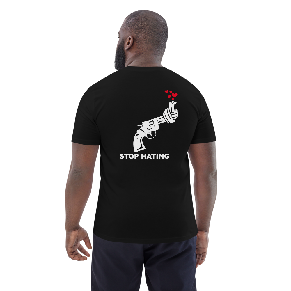 Unisex-Bio-Baumwoll-T-Shirt | STOP HATING