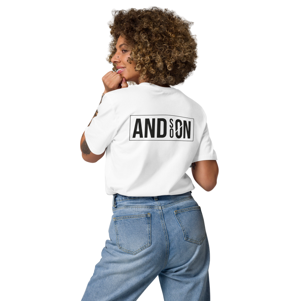 Unisex-Bio-Baumwoll-T-Shirt | AND SO ON
