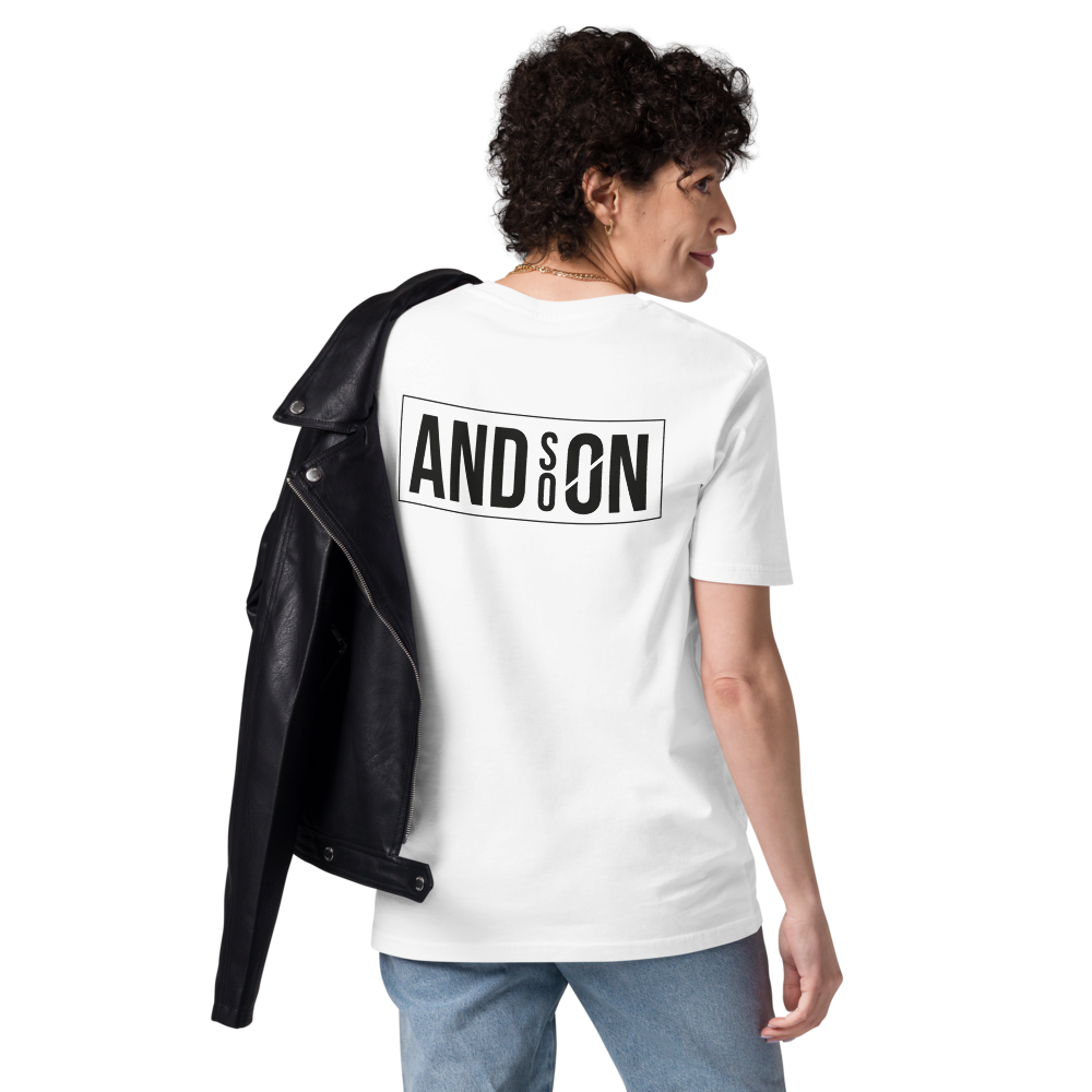 Unisex-Bio-Baumwoll-T-Shirt | AND SO ON