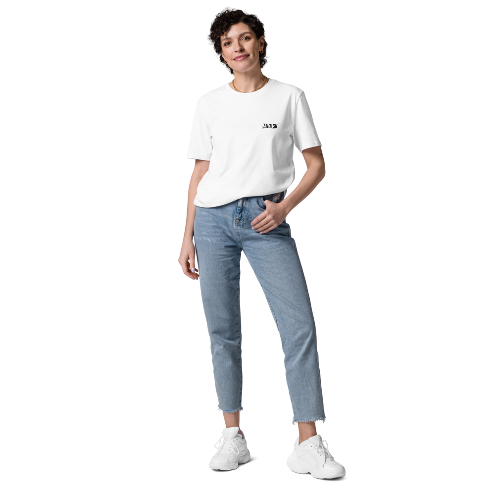 Unisex-Bio-Baumwoll-T-Shirt | AND SO ON