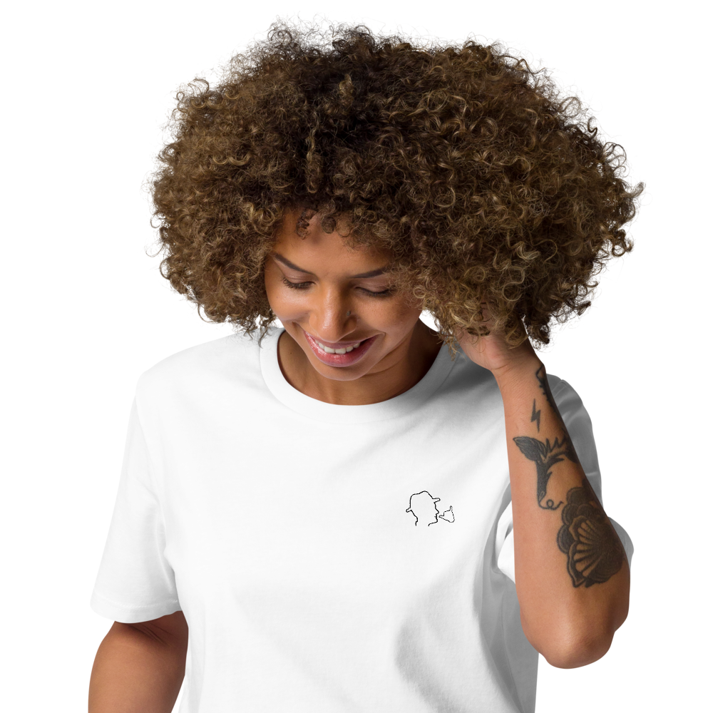 Unisex-Bio-Baumwoll-T-Shirt | LEBEMANN - gestickt