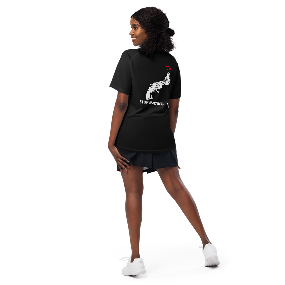 Unisex Sport-Trikot STOP HATING